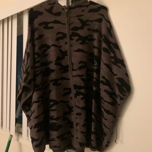 Tahari sleeveless zip up